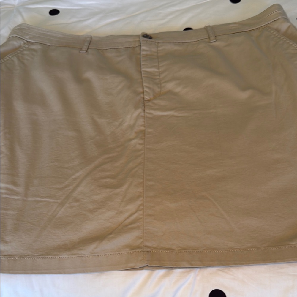 Classic Tan Women's Skirt